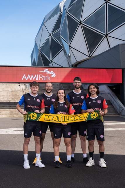 Team of football coaches in Melbourne
